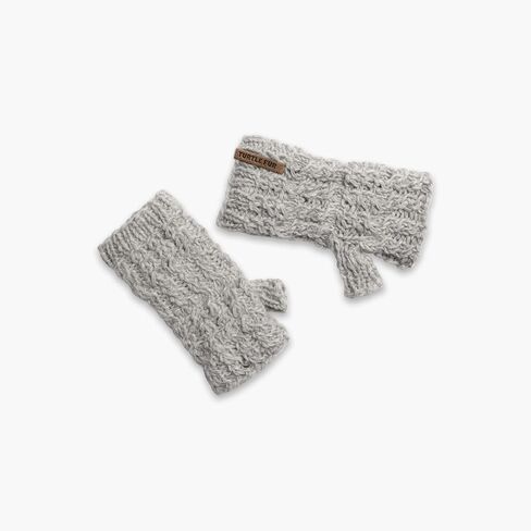 Turtle Fur Nepal Women's Mika Hand Knit Wool Fingerless Mittens in Kuwait