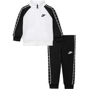 Nike Boys' 2-Piece Tricot Tracksuit Pants Set Outfit Size 6 (Black, 7)