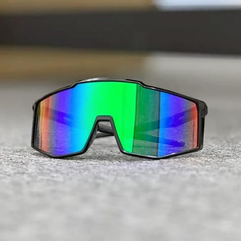 Karsaer Vision Sports Sunglasses Wraparound Glasses 80s Visor Shield Baseball Sunglasses for Youth Kids Teens 8-12 in Kuwait