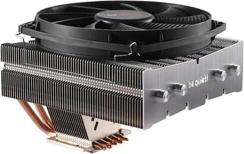 كن هادئاً! مبرد وحدة المعالجة المركزية Shadow Rock TF 2 160W TDP | متوافق مع إنتل 775 / 115x / 1200/1366 / 2011(-3) مربع ILM / 2066 | متوافق مع AMD AM2 / AM3 / AM4 / FM1 / FM2 | أسود | BK003 in Saudi Arabia