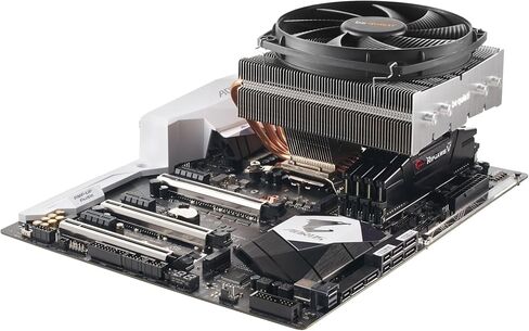 كن هادئاً! مبرد وحدة المعالجة المركزية Shadow Rock TF 2 160W TDP | متوافق مع إنتل 775 / 115x / 1200/1366 / 2011(-3) مربع ILM / 2066 | متوافق مع AMD AM2 / AM3 / AM4 / FM1 / FM2 | أسود | BK003 in Saudi Arabia