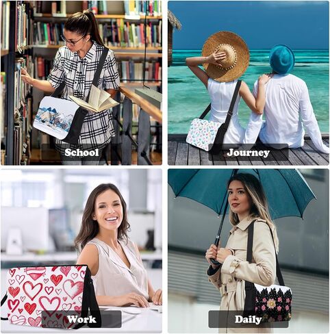 Sublimation Crossbody Bag Blanks,Sublimation Messenger Bag Removable Transfer Design With Adjustable Shoulder Strap in Saudi Arabia