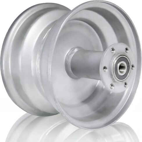 حافة عجلة مقاس 6 بوصات لدراجة كولمان CT100U CC100X 98cc الصغيرة (فضية، حافة أمامية) in Kuwait