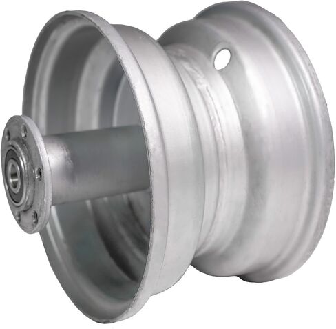 حافة عجلة مقاس 6 بوصات لدراجة كولمان CT100U CC100X 98cc الصغيرة (فضية، حافة أمامية) in Kuwait