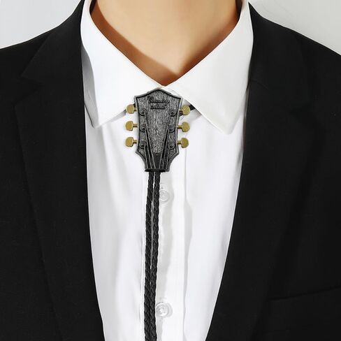 Joxevyia Bolo Tie for Men Southwestern Cowboy Bear Claw Bolo Ties Womens Rodeo Leather Necktie Vintage Bolo Necklace for Boys Western Gift for Him in Saudi Arabia