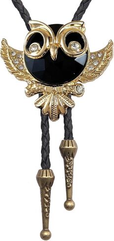 Joxevyia Bolo Tie for Men Southwestern Cowboy Bear Claw Bolo Ties Womens Rodeo Leather Necktie Vintage Bolo Necklace for Boys Western Gift for Him in Saudi Arabia