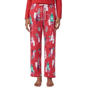 HUE Women's Sleep and Lounge Pajama Separates, Christmas and Holiday Collection