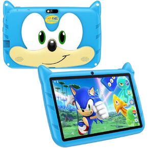 32GB Tablet for Kids 7 inch Android Tablet Lots of Free Content Pre-Installed, Kids Learning Toy Computer with WiFi, YouTube, Parental Control, Age 3+ (Blue)