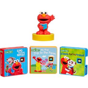 Little Tikes Story Dream Machine Sesame Street Elmo & Friends Story Collection, Storytime, Books, Audio Play Character, Toy Gift for Toddlers and Kids Girls Boys Ages 3+ Years