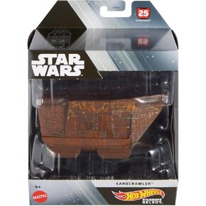 STAR WARS Hot Wheels Starships Select Sandcrawler, 1:50 Scale Premium Die-Cast Vehicle (HTJ82)