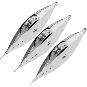 3Pcs Silver Metal Tatting Shuttle Kit for Beginners with Bobbin Supplies, Premium Iron Needle Shuttles for Household Knitting, Sewing Accessories, and Vintage Lace Making Craft Projects