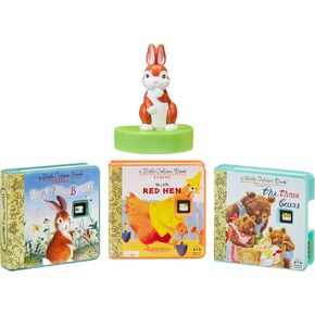 Little Tikes Little Golden Books Animals Collection, Storytime, Books, Audio Play Character, Gift and Toy for Toddlers and Kids Girls Boys Ages 3+ Years