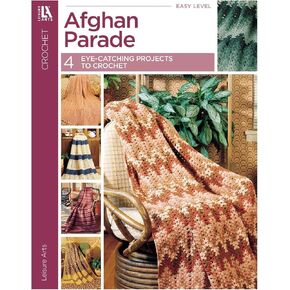 Leisure Arts Afghan Parade Crochet Book, Crochet Pattern Books, Crochet Books Patterns, Crochet Patterns, Crochet Stitch Book, Crochet Patterns for Beginners