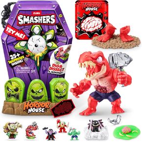Smashers Mega Horror House (Green) by ZURU, Interactive Toy, Collectable Toy for Kids and Teens