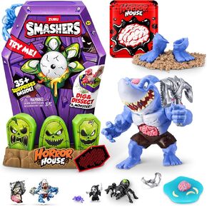 Smashers Mega Horror House (Green) by ZURU, Interactive Toy, Collectable Toy for Kids and Teens