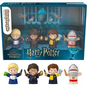 Little People Collector Harry Potter and the Goblet of Fire Special Edition Set for Adults & Fans, 4 Figures in a Display Box