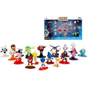 Jada Sonic The Hedgehog Nano 1.65" MetalFigs 18-Pack, Series 1 – Die-Cast Collectible Figures – Ages 8+