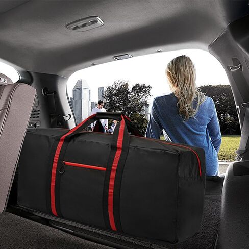 24.8 " Travel Bag, Gym Bag for Men Women, Weekender Overnight Bag 60L Duffle Bag for Traveling with Trolley Sleeve Wet Pocket in Kuwait