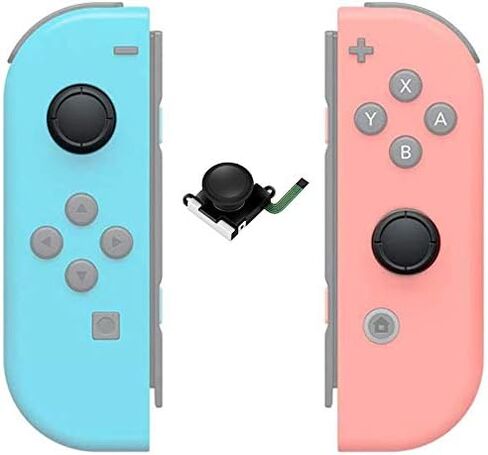 Switch Joystick joycon Replacement Gulikit for Switch, No Drift Hall Electromagnetic Joy-Con Joysitck with Hall Effect Sensor for Nintendo Switch/OLED/Lite in Saudi Arabia
