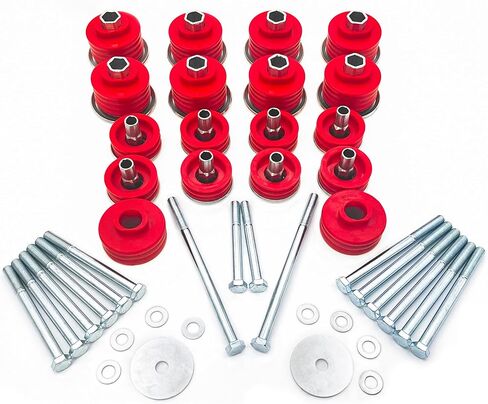 KF04060BK 2008-2016 Ford F250 F350 Body Mount Bushing, Body Cab Mounts, Cab Bushing Kit, Body Mount Bushing Kit, Steel Sleeves & Hardware in Kuwait