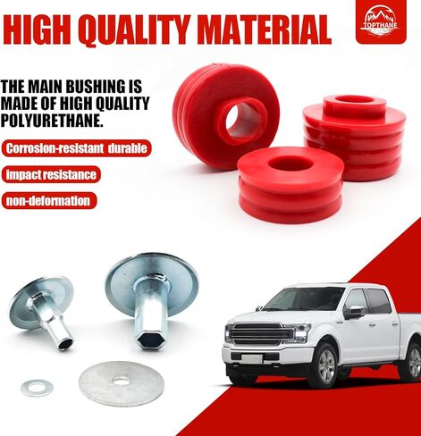 KF04060BK 2008-2016 Ford F250 F350 Body Mount Bushing, Body Cab Mounts, Cab Bushing Kit, Body Mount Bushing Kit, Steel Sleeves & Hardware in Kuwait