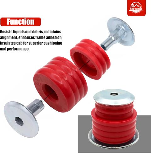 KF04060BK 2008-2016 Ford F250 F350 Body Mount Bushing, Body Cab Mounts, Cab Bushing Kit, Body Mount Bushing Kit, Steel Sleeves & Hardware in Kuwait