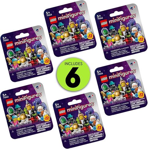 LEGO Minifigures Series 26 Space 6 Pack, Multi Pack of Collectible Minifigures for Kids, Sci-Fi Toy Building Set for Independent Play, Gift Idea for Boys and Girls Aged 5 Years Old and Up, 66764 in Saudi Arabia