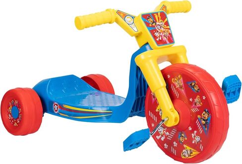 Paw Patrol Ride-On 10" Fly Wheel Junior Cruiser Tricycle with Sounds -Toddler Bike Trike, Ages 2-4 in Saudi Arabia