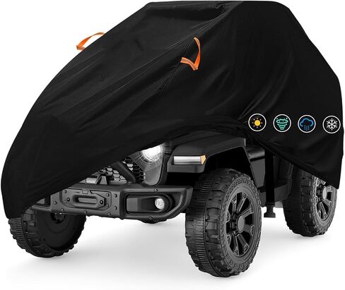 ClawsCover Kids Ride-On Toy Car Covers Waterproof, Universal Fit for Power Wheels Children's Electric Battery Powered Vehicle,Indoor Outdoor Use,All-Weather Fadeproof Tearproof (Medium) in Saudi Arabia