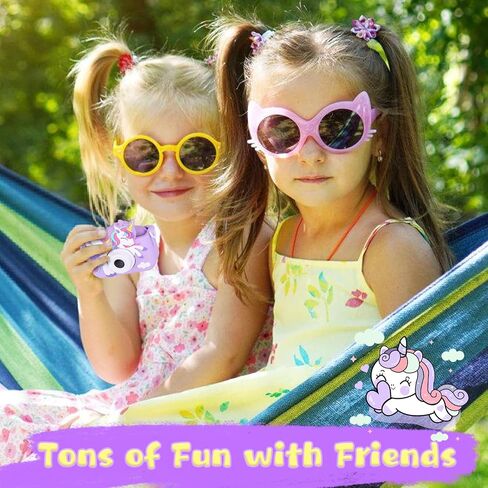 Unicorn Toys Camera for Kids Girls Age 3-8, Toddler Kids Digital Camera Christmas Birthday Gifts for 3 4 5 6 7 8 Years Old Girl, Cute Selfie Video Camera, HD 1080P, 32GB SD Card, Purple in Saudi Arabia