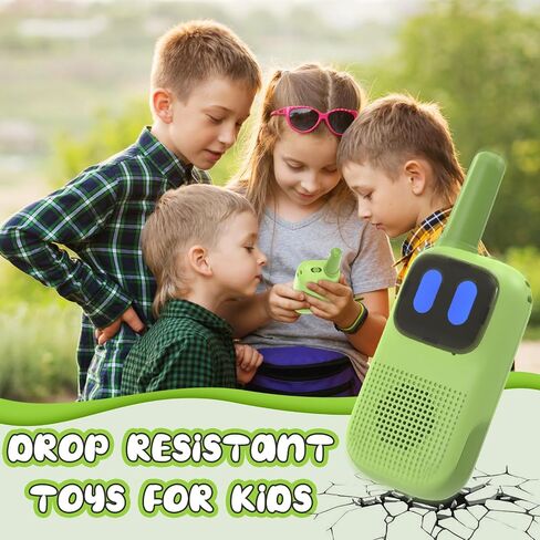 Holiky Toys for 3-12 Year Old Girls Boys, Walkie-Talkies for Kids 2 Pack 1000FT Long Range with 2 Channels, Handheld Kids Walky Talky Educational Electronic Outdoor Toys for Outside Camping Hiking in Saudi Arabia