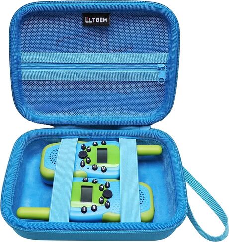 LTGEM Hard Travel Case for Selieve Walkie Talkies for Kids - Protective Carrying Case Bag(Inside: 6.8" x 4.6" x 4.4"), Case Only in Saudi Arabia