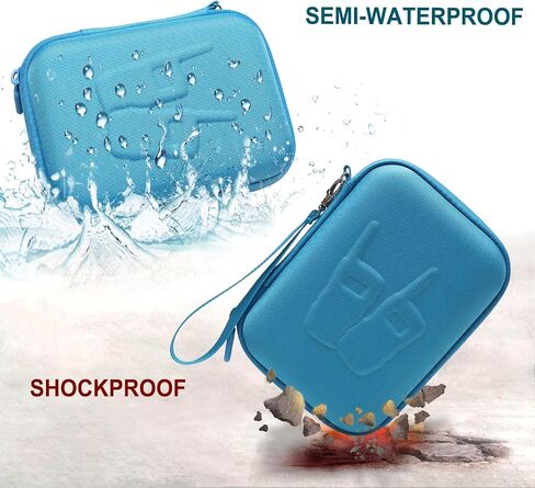LTGEM Hard Travel Case for Selieve Walkie Talkies for Kids - Protective Carrying Case Bag(Inside: 6.8" x 4.6" x 4.4"), Case Only in Saudi Arabia