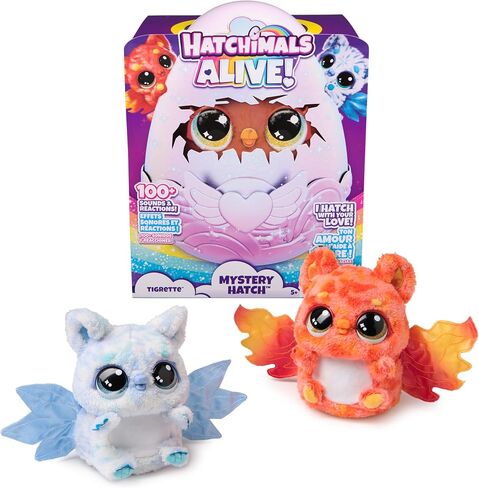 Hatchimals Alive, Mystery Hatch Draggle, Surprise Interactive Toy & Egg with Mist, Lights & Sounds (Styles May Vary), Kids Toys for Girls & Boys in Saudi Arabia
