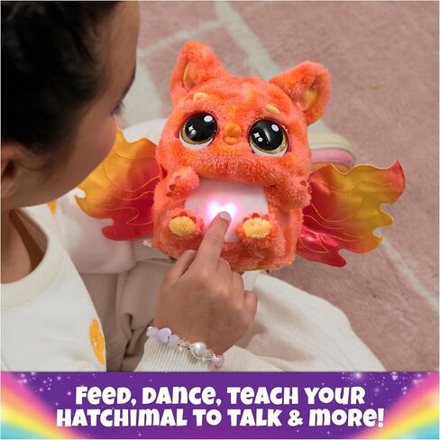 Hatchimals Alive, Mystery Hatch Draggle, Surprise Interactive Toy & Egg with Mist, Lights & Sounds (Styles May Vary), Kids Toys for Girls & Boys in Saudi Arabia