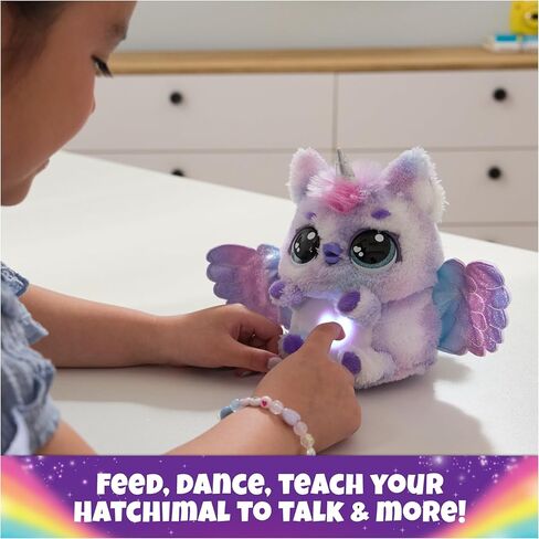 Hatchimals Alive, Mystery Hatch Draggle, Surprise Interactive Toy & Egg with Mist, Lights & Sounds (Styles May Vary), Kids Toys for Girls & Boys in Saudi Arabia