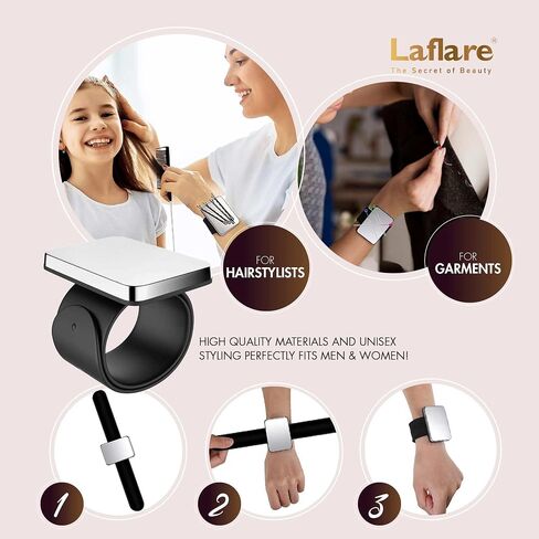 Laflare Braiding Rack for Hair with Comb set & Braid Gel Wristband & Hair clip, Hair Rack (Hair Extension Holder with 60 Pegs,) with Hair Braiding Accessories (WOOD COLOR COMBO4) in Saudi Arabia