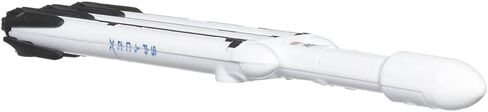 Matchbox Collectible Die-Cast Metal Sky Busters Inspired by SpaceX Falcon Heavy Rocket - HHT44 ~ White Super Heavy Lift Rocket ~ Includes Playmat in Saudi Arabia