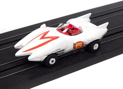 Auto World Thunderjet Speed ​​Racer - Mach 5 (السباق البالي) سيارة بفتحة بمقياس HO in Kuwait