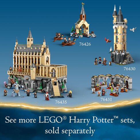 LEGO Harry Potter 2024 Advent Calendar, Hogwarts Fantasy Toy, Holiday Countdown Gift, 7 Minifigures, 16 Mini Builds, Gift Idea for Kids Ages 7 and Up, Holiday Harry Potter Figures, 76438 in Saudi Arabia