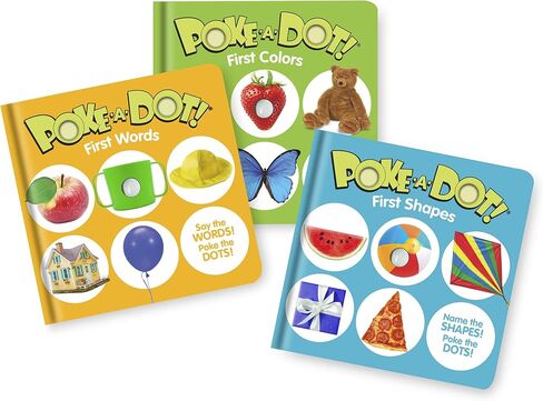 حزمة كتاب Poke-a-Dot: الكلمات الأولى والألوان والأشكال الأولى (أمازون فقط) in Saudi Arabia