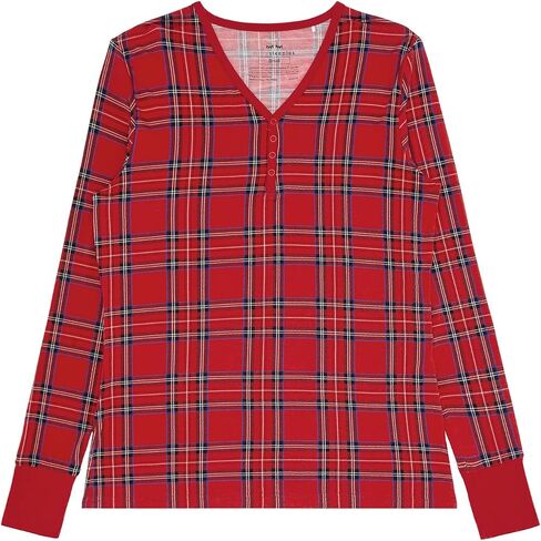 بيجامة نسائية من Little Sleepies Viscose from Bamboo - بيجامة ناعمة بأزرار من Henley، ملائمة للرضاعة، بيجامة نسائية in Kuwait