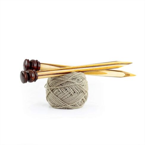 Rosewood & Maple Candy Premium Knitting Needles | Crochet & Notions Yarn Knitting Needles | Nagina International (US Size 8-5mm) in Saudi Arabia