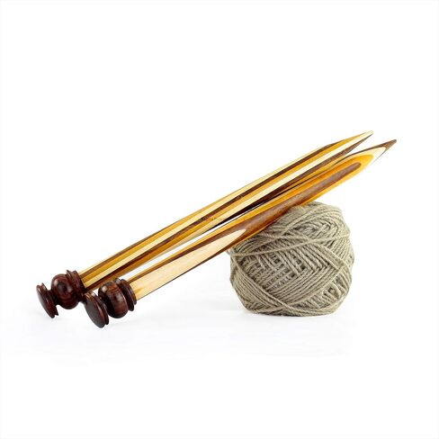 Rosewood & Maple Candy Premium Knitting Needles | Crochet & Notions Yarn Knitting Needles | Nagina International (US Size 8-5mm) in Saudi Arabia