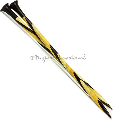 Rosewood & Maple Candy Premium Knitting Needles | Crochet & Notions Yarn Knitting Needles | Nagina International (US Size 8-5mm) in Saudi Arabia