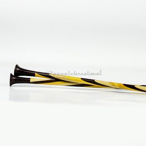 Rosewood & Maple Candy Premium Knitting Needles | Crochet & Notions Yarn Knitting Needles | Nagina International (US Size 8-5mm) in Saudi Arabia