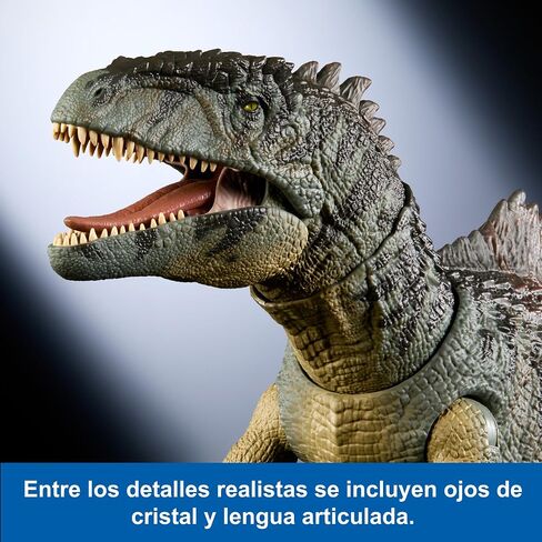 Mattel Jurassic World Dominion Hammond Collection Giganotosaurus Dinosaur Figure, 21 Articulations, Glass Eyes, Wired Tail & Posable Tongue in Saudi Arabia