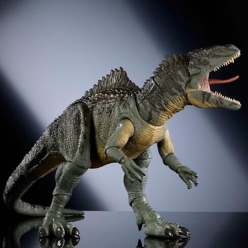 Mattel Jurassic World Dominion Hammond Collection Giganotosaurus Dinosaur Figure, 21 Articulations, Glass Eyes, Wired Tail & Posable Tongue in Saudi Arabia