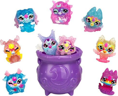Magic Mixies Minis Magic Shimmerverse Series Collector's Pack, 9 Mini Mixies Included with Magical Fizz Cauldron Unboxing - 2 Hidden Minis in Saudi Arabia