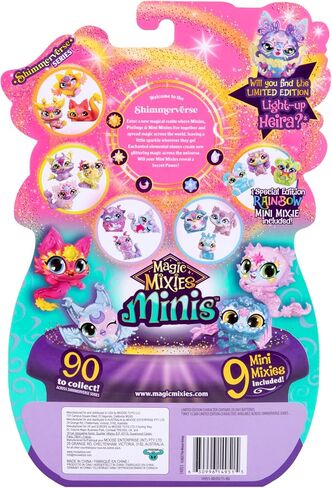 Magic Mixies Minis Magic Shimmerverse Series Collector's Pack, 9 Mini Mixies Included with Magical Fizz Cauldron Unboxing - 2 Hidden Minis in Saudi Arabia